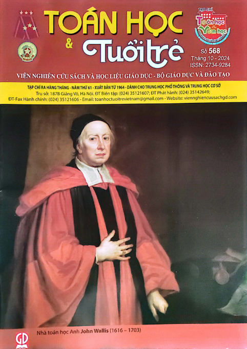 Tạp chí toán học và tuổi trẻ tháng 10 năm 2024